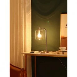 Elizabeth 16 in. Brass LED Table Lamp with Wireless Charging Pad and USB Port by Brightech -Brightech Sales brass brightech floor lamps tl elzbth bs 4f 1000