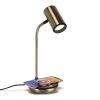 Ezra 16.5 in. Brass LED Table Lamp with Wireless Charging Pad by Brightech 2 Ezra 16.5 in. Brass LED Table Lamp with Wireless Charging Pad by Brightech -Brightech Sales brass brightech lamp bases tl ezra brs 64 1000