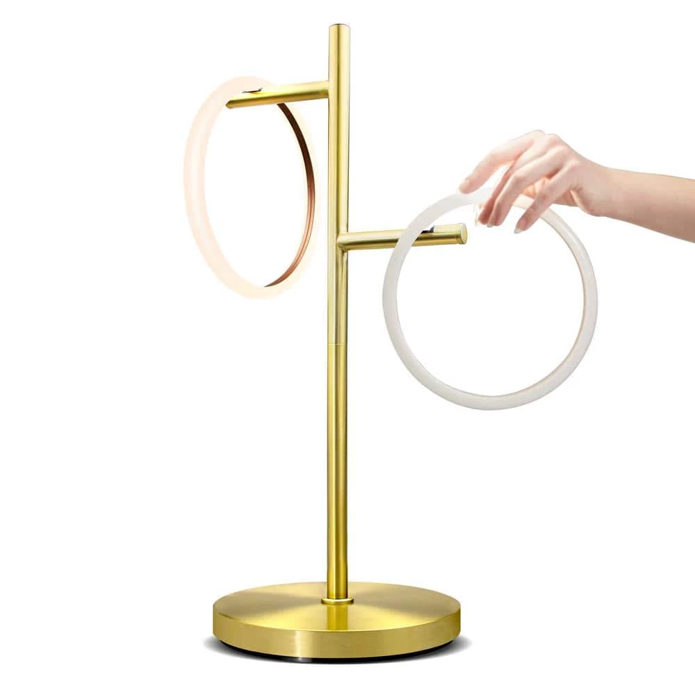 Saturn 21 in. Brass LED Tree Standing Table Lamp by Brightech 3 Saturn 21 in. Brass LED Tree Standing Table Lamp by Brightech