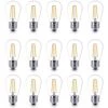 2-Watt S14 Dimmable LED Edison Light Bulbs Neutral White 3000K (15-Pack) by Brightech -Brightech Sales brightech edison bulbs amb 15pk nw 64 1000