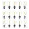 2-Watt S14 Dimmable LED Edison Light Bulbs Soft White 2700K (15-Pack) by Brightech -Brightech Sales brightech edison bulbs hj 4h2m feqn 64 1000