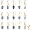 2-Watt S14 Dimmable LED Edison Light Bulbs Warm White 2500K (15-Pack) by Brightech -Brightech Sales brightech edison bulbs u9 w9my zgys 64 1000