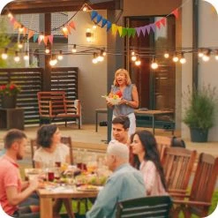 1-Watt G40 Dimmable LED Edison Light Bulbs Soft White 2700K (15-Pack) by Brightech -Brightech Sales brightech edison bulbs vd pk9o 23yo 4f 1000