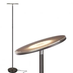 Sky 63 in. Bronze Torchiere LED Floor Lamp by Brightech