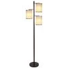 Liam 74 in. Bronze Dimmable Lantern Tree LED Floor Lamp by Brightech -Brightech Sales bronze brightech floor lamps 7a fcuq fv2b 64 1000