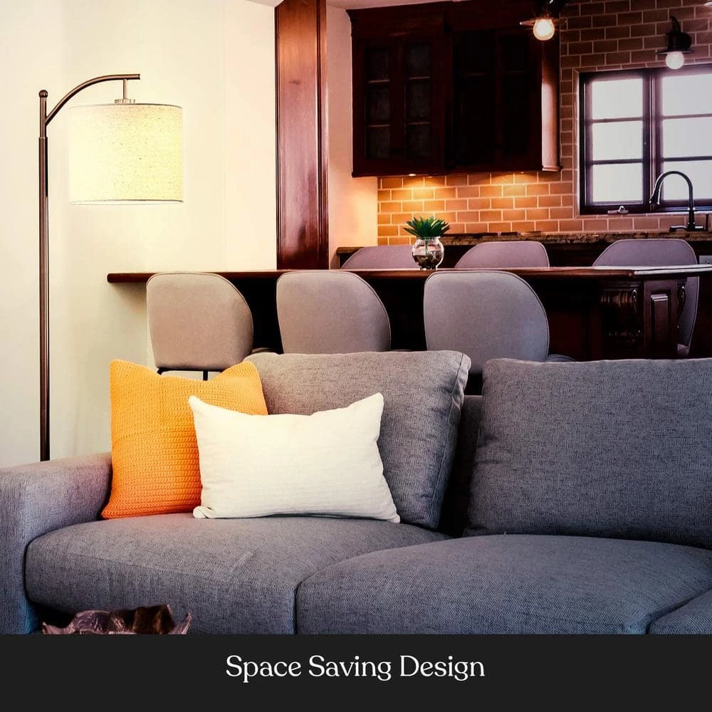 Montage 62 in. Bronze LED Floor Lamp by Brightech 6 Montage 62 in. Bronze LED Floor Lamp by Brightech - Image 4