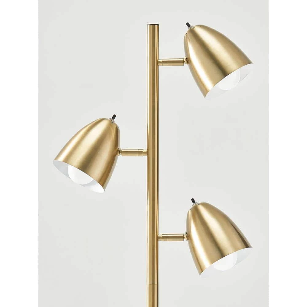 Jacob 64 in. Bronze Tree LED Floor Lamp with 3 Adjustable Lights by Brightech 8 Jacob 64 in. Bronze Tree LED Floor Lamp with 3 Adjustable Lights by Brightech - Image 6