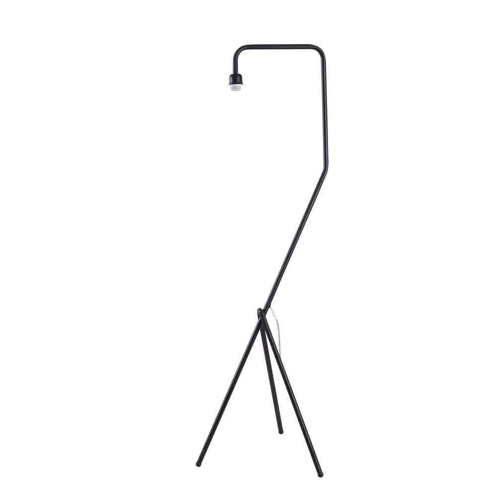 Enoch 60 in. Bronze Tripod Arc Floor Lamp with Drum Shade by Manor Brook 6 Enoch 60 in. Bronze Tripod Arc Floor Lamp with Drum Shade by Manor Brook - Image 4