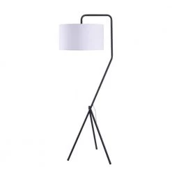 Enoch 60 in. Bronze Tripod Arc Floor Lamp with Drum Shade by Manor Brook 12 Enoch 60 in. Bronze Tripod Arc Floor Lamp with Drum Shade by Manor Brook -Brightech Sales bronze manor brook floor lamps mb100263 4f 1000