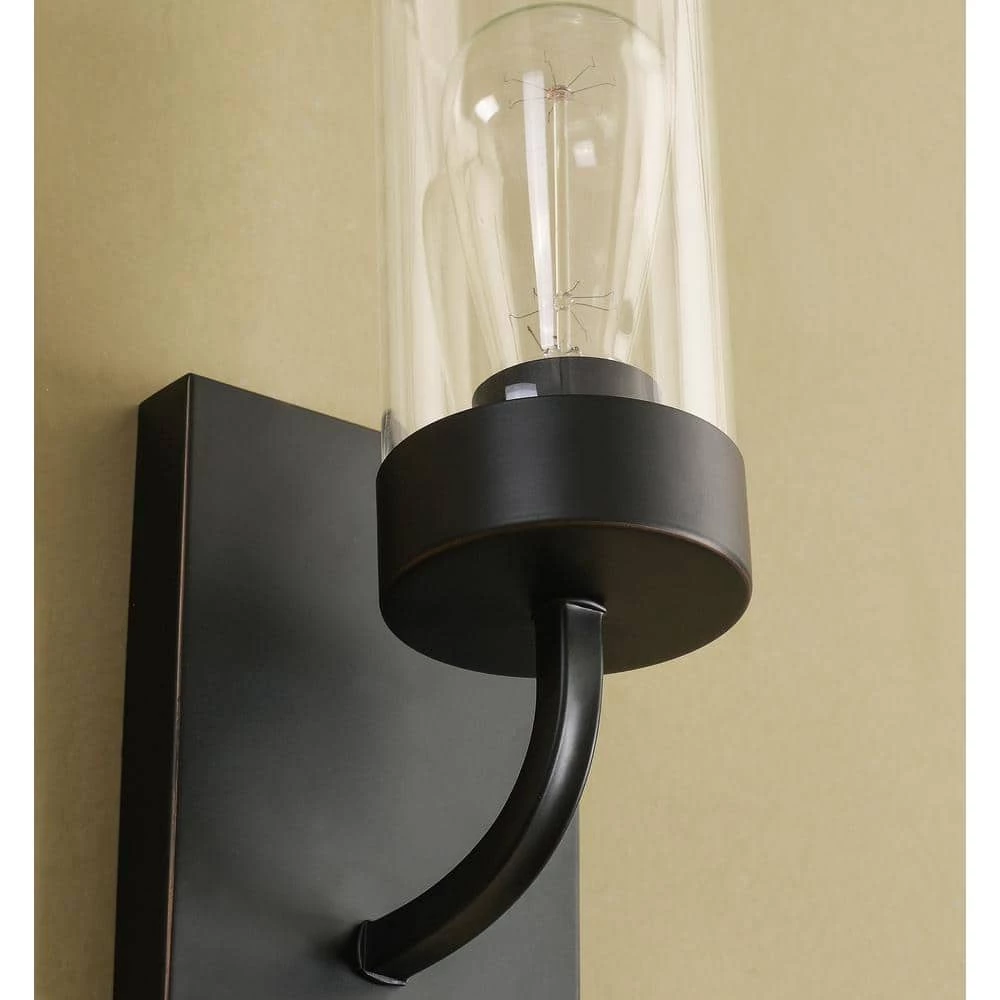 12 in. Towson 1 Light Cylinder by Manor Brook 5 12 in. Towson 1 Light Cylinder by Manor Brook - Image 3