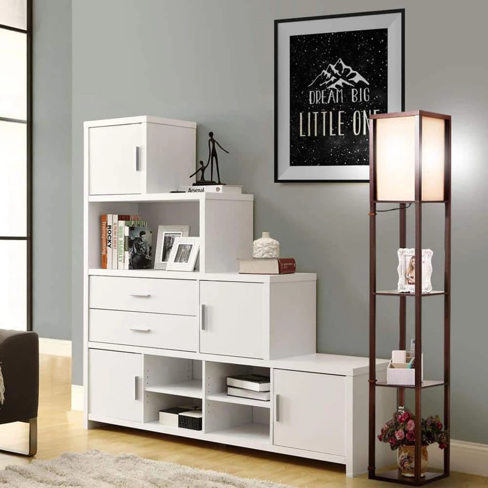 Maxwell 14 in. Havanah Brown Indoor Table Lamp with USB Port by Brightech 8 Maxwell 14 in. Havanah Brown Indoor Table Lamp with USB Port by Brightech - Image 6