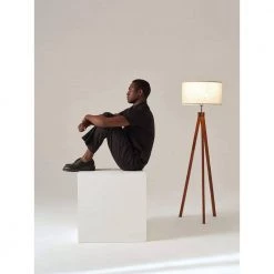 Eden 60 in. Havanah Brown Tripod Floor Lamp with Solid Wood Legs by Brightech 11 Eden 60 in. Havanah Brown Tripod Floor Lamp with Solid Wood Legs by Brightech -Brightech Sales brown brightech floor lamps fl edn 4f 1000