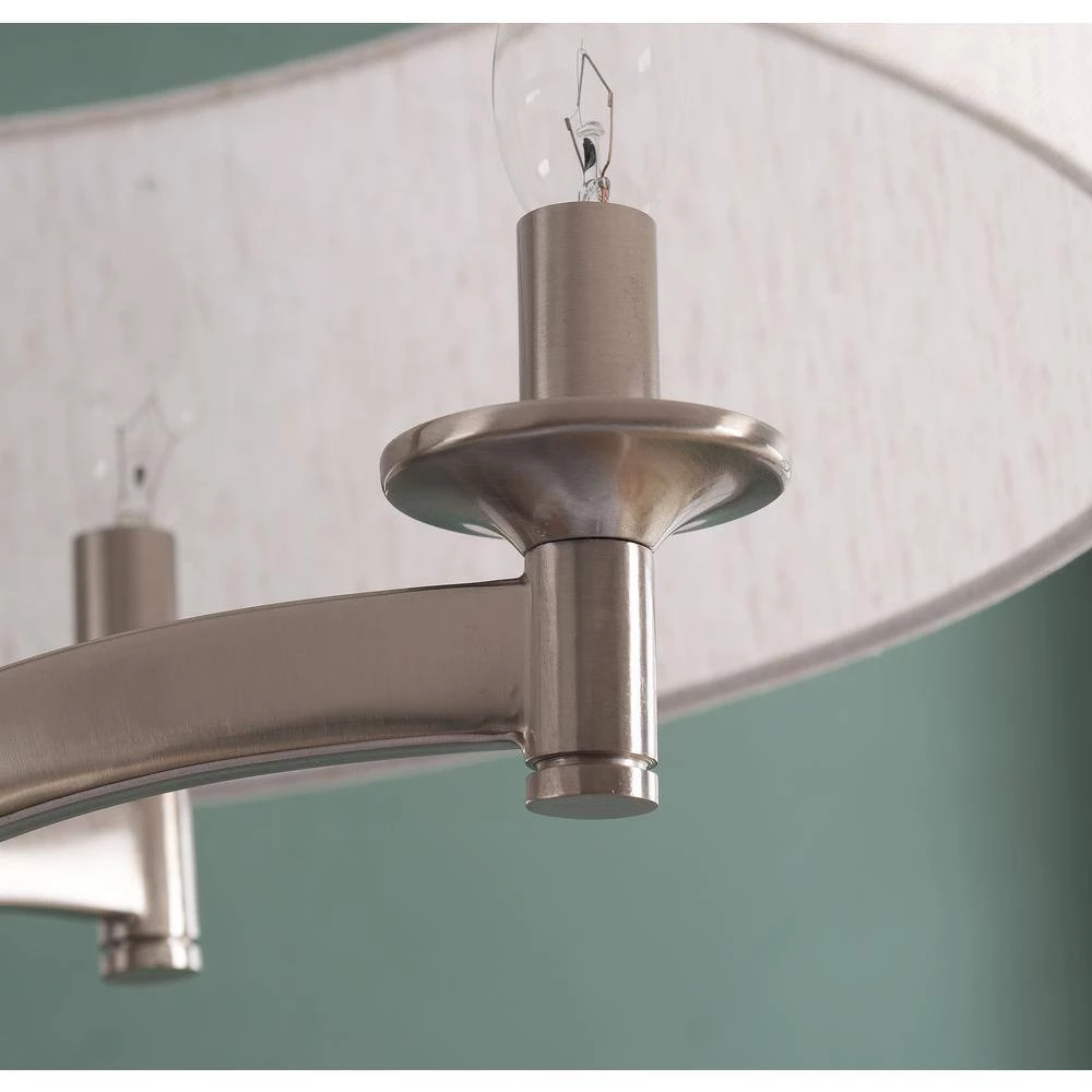 16 in. Murdoch 16 in. 5-Light Pendant Drum by Manor Brook 4 16 in. Murdoch 16 in. 5-Light Pendant Drum by Manor Brook - Image 2