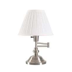 Bardelle 15.25 in. Classic Swing Arm Desk Lamp by Manor Brook
