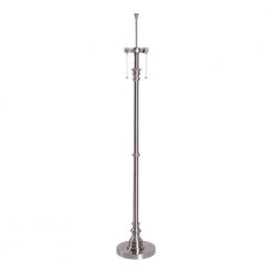 Spyglass 60 in. Brushed Steel Floor Lamp by Manor Brook -Brightech Sales brushed steel manor brook floor lamps 30438bs 1f 1000