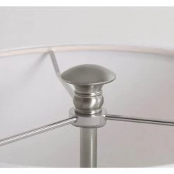 Spyglass 60 in. Brushed Steel Floor Lamp by Manor Brook -Brightech Sales brushed steel manor brook floor lamps 30438bs 31 1000