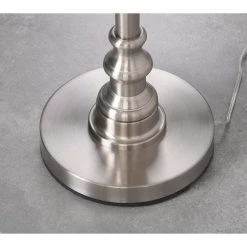 Spyglass 60 in. Brushed Steel Floor Lamp by Manor Brook -Brightech Sales brushed steel manor brook floor lamps 30438bs c3 1000