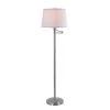 Reading 59 in. Brushed Steel Indoor Swing-Arm Floor Lamp by Manor Brook 1 Reading 59 in. Brushed Steel Indoor Swing-Arm Floor Lamp by Manor Brook -Brightech Sales brushed steel manor brook floor lamps mb100062 64 1000