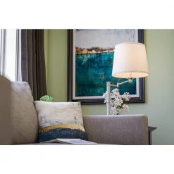 Reading 29 in. Brushed Steel Indoor Table Lamp by Manor Brook -Brightech Sales brushed steel manor brook table lamps mb100214 44 1000