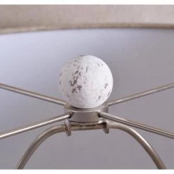 Savannah 28 in. Chalk White Indoor Table Lamp by Manor Brook -Brightech Sales chalk white manor brook table lamps mb100255 fa 1000