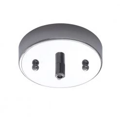 Havana 1-Light Chrome Plug-In Swag Pendant with Silk Shade by Manor Brook 15 Havana 1-Light Chrome Plug-In Swag Pendant with Silk Shade by Manor Brook -Brightech Sales chrome manor brook chandeliers mb100101 44 1000