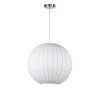 Havana 1-Light Chrome Plug-In Swag Pendant with Silk Shade by Manor Brook 2 Havana 1-Light Chrome Plug-In Swag Pendant with Silk Shade by Manor Brook -Brightech Sales chrome manor brook chandeliers mb100101 64 1000