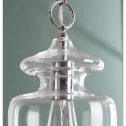 Apoka 1-Light Mini Pendant by Manor Brook -Brightech Sales chrome manor brook pendant lights mb100673 1f 1000