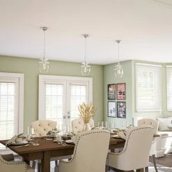 Apoka 1-Light Mini Pendant by Manor Brook -Brightech Sales chrome manor brook pendant lights mb100673 fa 1000