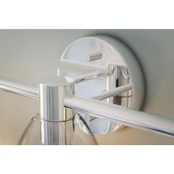 Marten 3-Light Chrome Vanity Light by Manor Brook -Brightech Sales chrome manor brook vanity lighting mb100351 44 1000