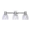 Marten 3-Light Chrome Vanity Light by Manor Brook