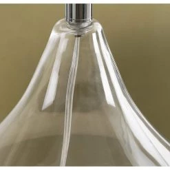 Shelby 30 in. Clear Glass and Chrome Indoor Table Lamp by Manor Brook -Brightech Sales clear glass and chrome manor brook table lamps mb100286 fa 1000