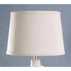 Oxford 22 in. Clear Glass Accent Lamp with Rope Wrap by Manor Brook -Brightech Sales clear textured glass with rope wrap manor brook table lamps mb100562 4f 1000