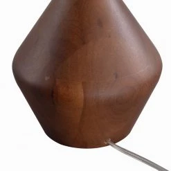 Abriella 21.75 in. Dark Wood Accent Lamp by Manor Brook 14 Abriella 21.75 in. Dark Wood Accent Lamp by Manor Brook -Brightech Sales dark wood manor brook table lamps mb100628 fa 1000