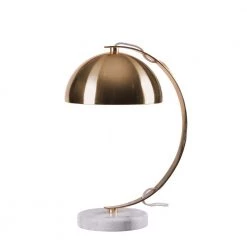 Bud 16.5 in. Gold Desk Lamp by Manor Brook