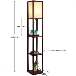 Brightech Sales -Brightech Sales havana brown brightech floor lamps 3p 2upc 9rve c3 1000