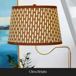 Madison 56 in. Havana Brown LED Skinny Bedside Table Lamp with Wireless Charging by Brightech 9 Madison 56 in. Havana Brown LED Skinny Bedside Table Lamp with Wireless Charging by Brightech -Brightech Sales havana brown brightech floor lamps wu 4yct 2c0q 4f 1000