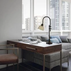 Henry 28 in. Bronze Heritage Desk Lamp by Manor Brook -Brightech Sales heritage bronze manor brook desk lamps mb100166 31 1000