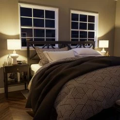 Easton 25.5 in. Matte White with Gold Table Lamp by Manor Brook -Brightech Sales matte white and gold manor brook table lamps mb100652 4f 1000