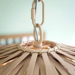 Drift 1-Light Natural Bamboo Pendant by Manor Brook 13 Drift 1-Light Natural Bamboo Pendant by Manor Brook -Brightech Sales natural bamboo manor brook chandeliers mb100565 1f 1000