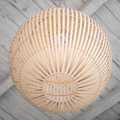 Drift 1-Light Natural Bamboo Pendant by Manor Brook 14 Drift 1-Light Natural Bamboo Pendant by Manor Brook -Brightech Sales natural bamboo manor brook chandeliers mb100565 44 1000