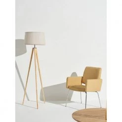 Emma 61 in. Natural Wood Tripod LED Floor Lamp by Brightech -Brightech Sales natural wood brightech floor lamps 0p mxk6 nkzu 4f 1000