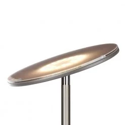 Sky Flux 67 in. Nickel Torchiere LED Floor Lamp with 3 Mode Dimmer by Brightech -Brightech Sales nickel brightech floor lamps 9k c9ph 1que 4f 1000