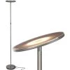 Sky 63 in. Nickel LED Torchiere Floor Lamp by Brightech -Brightech Sales nickel brightech floor lamps qc vya9 mr1g 64 1000