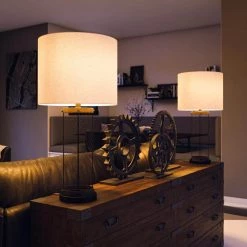 Foxen 30 in. Oil Rubbed Bronze and Replica Wood Indoor Table Lamp by Manor Brook 17 Foxen 30 in. Oil Rubbed Bronze and Replica Wood Indoor Table Lamp by Manor Brook -Brightech Sales oil rubbed bronze and replica wood manor brook table lamps mb100242 31 1000