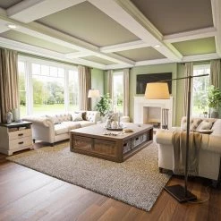 Ryden 83 in. Oil Rubbed Bronze Adjustable Boom Arm Floor Lamp with Fabric Shade by Manor Brook -Brightech Sales oil rubbed bronze manor brook floor lamps mb100284 76 1000