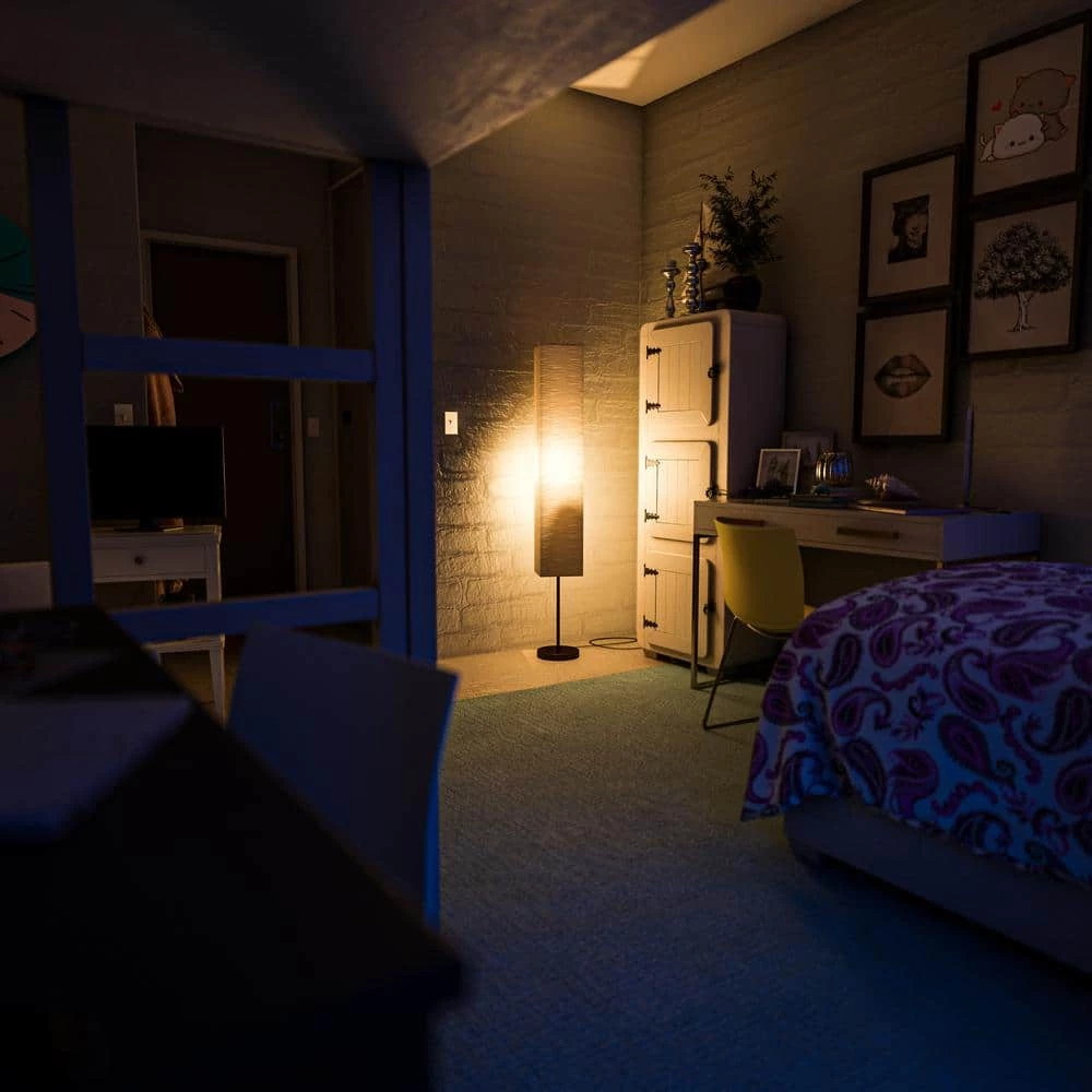 Leiden 62.5 H Oil Rubbed Bronze Indoor Floor Lamp by Manor Brook 4 Leiden 62.5 H Oil Rubbed Bronze Indoor Floor Lamp by Manor Brook - Image 2