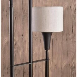 70 in. Levit Mother and Son Lamp Torch Torchieres by Manor Brook -Brightech Sales oil rubbed bronze manor brook floor lamps mb100667 44 1000