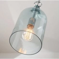 Brightech Sales -Brightech Sales painted light blue glass manor brook chandeliers mb100671 c3 1000