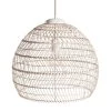 Martin 1-Light Rattan Pendant by Manor Brook -Brightech Sales rattan manor brook chandeliers mb100450 64 1000