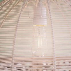 Verona 1-Light Rattan Pendant by Manor Brook 17 Verona 1-Light Rattan Pendant by Manor Brook -Brightech Sales rattan manor brook chandeliers mb100537 1f 1000